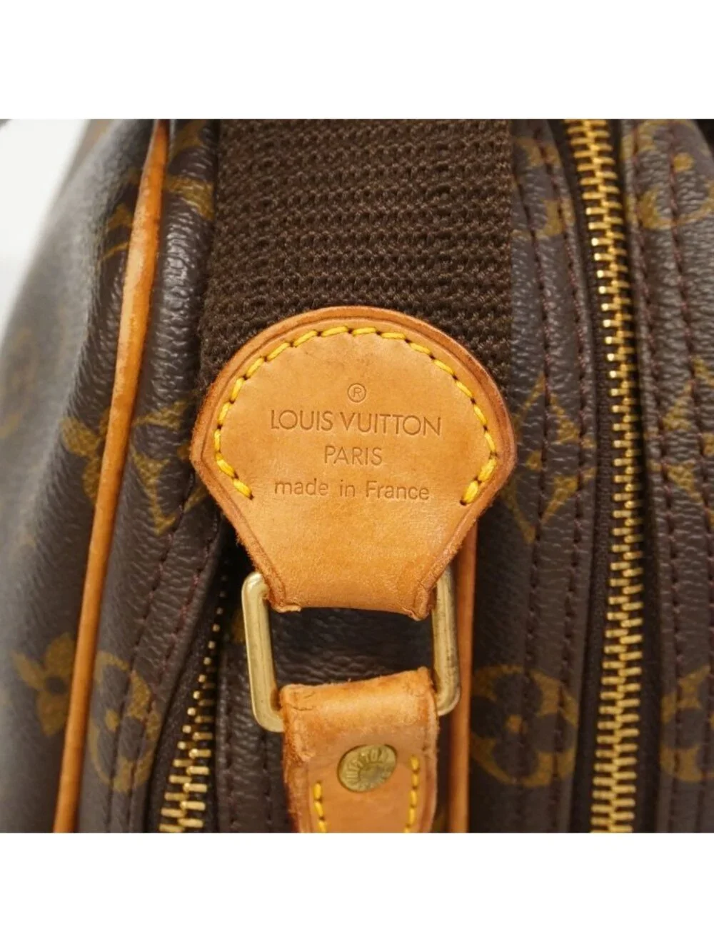 Louis Vuitton Shoulder Bag Monogram Reporter PM Brown